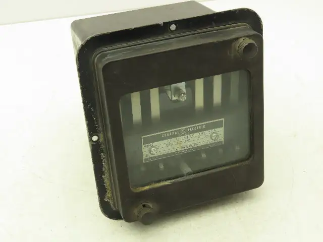 General Electric 12HFA51A48F Overcurrent Time Delay Relay 6 VDC Type HFA