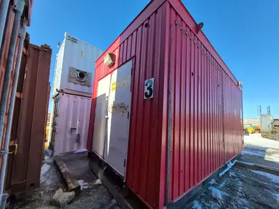 Containerized Foam Fire Suppression System w/ Deluge Valve, Potter Controls & Piping Manifold