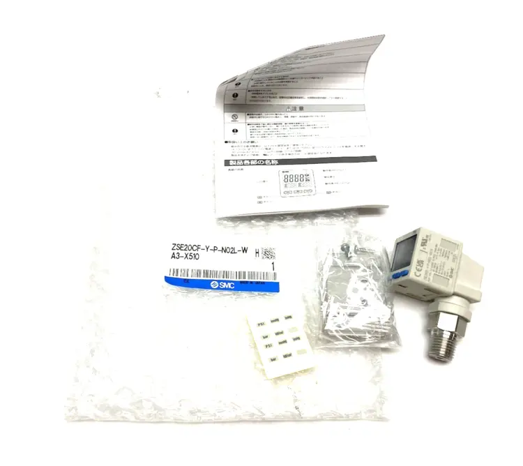 New | in-Stock SMC HIGH PRECISION DIGITAL PRESSURE SWITCH 3-SCREEN Pressure Switches | Maverick Industrial Sales #1101521