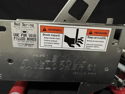 New | Build-to-Order LOVESHAW CORPORATION CAC 61HX Case Sealers Ontario CA | Crawford Packaging #1341386