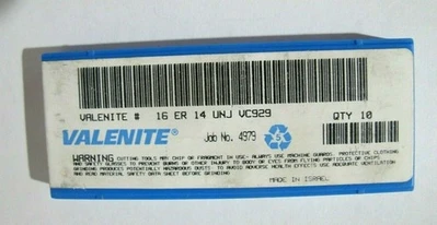 NEW Valenite Does Not Apply