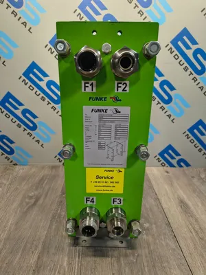 Used FUNKE FP 05-57-1-V-1 10.0 BAR Heat Exchangers South Carolina US | ESS Industrial Equipment Sales #1311381