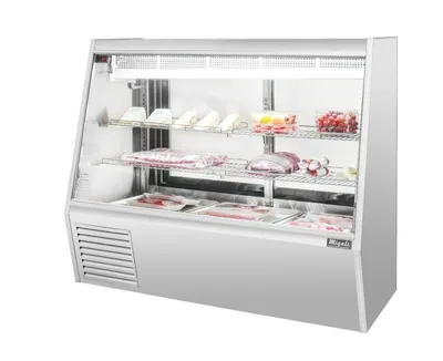 Migali 5 Ft Deli Display Case, Straight Glass