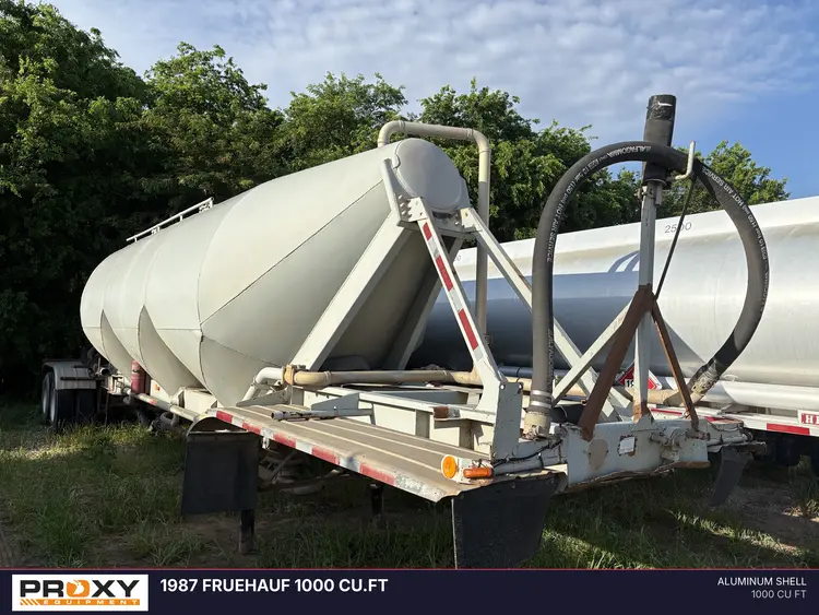 Used 1987 FRUEHAUF 1000 CU.FT Tanker Trailers Louisiana US | Proxy Equipment #1388633