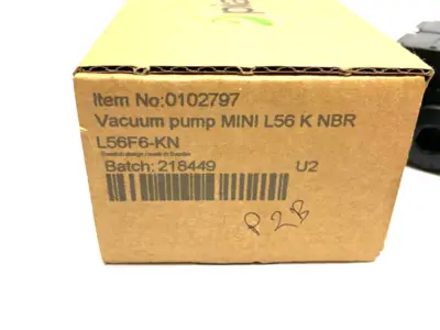 USED PIAB VACUUM PUMP MINI L56, CONN. K, NBR SEALS