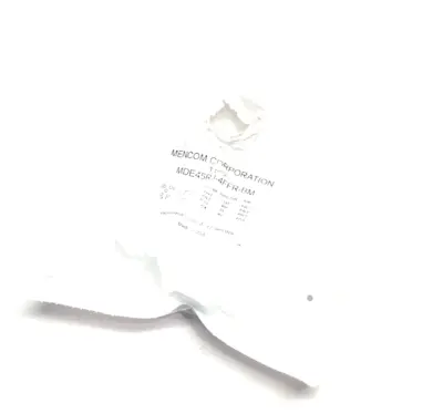 New | in-Stock Mencom Ethernet Receptacle M12 4 Pole D-Coded Female to RJ45 Electrical Fittings Michigan US | Maverick Industrial Sales #1395124