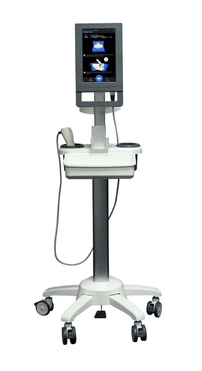 USED MDPro M7 Bladder Scanner with Medical Cart MDPro M7 Bladder Scanner with Medical Cart