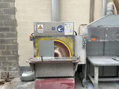 USED DANOFLEX Ø 800 MM CYLINDRICAL ABRASIVE GRINDING