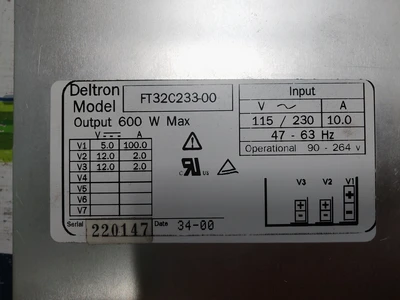 USED DELTRON INC FT32C233-00