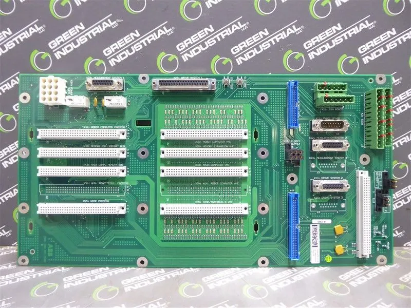 ABB DSQC 330 3HAB 6372-1/03B Back Plane Slot Rack Circuit Board Used