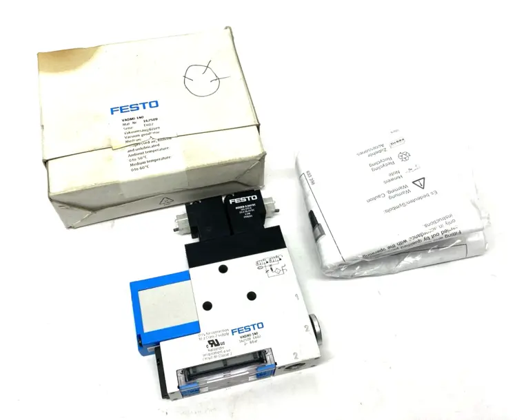Used FESTO VACUUM GENERATOR 162509 Vacuum Pumps Michigan US | Maverick Industrial Sales #1090428