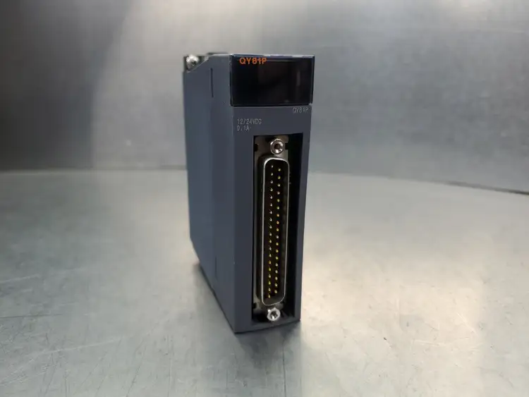 Used Mitsubishi QY81P PLC Input & Output | Palmetto Automation #1156230