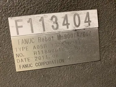 Used 2011 FANUC M900IA/600 6 AXIS CNC ROBOT WITH R30IA CONTROLLER Robots | Harbor Machinery Inc. #1283318