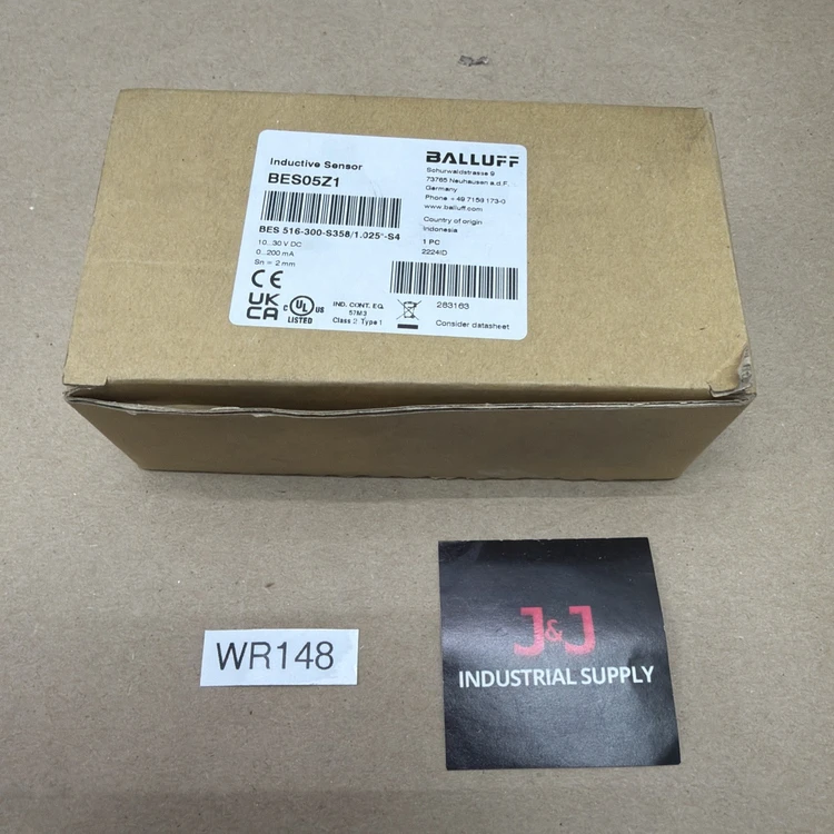 New | in-Stock Balluff BES05Z1 Proximity Sensors Indiana US | J&J Industrial Supply #869793