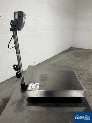 USED Ohaus Ohaus Champ II Platform Scale, S/S, 250 lbs