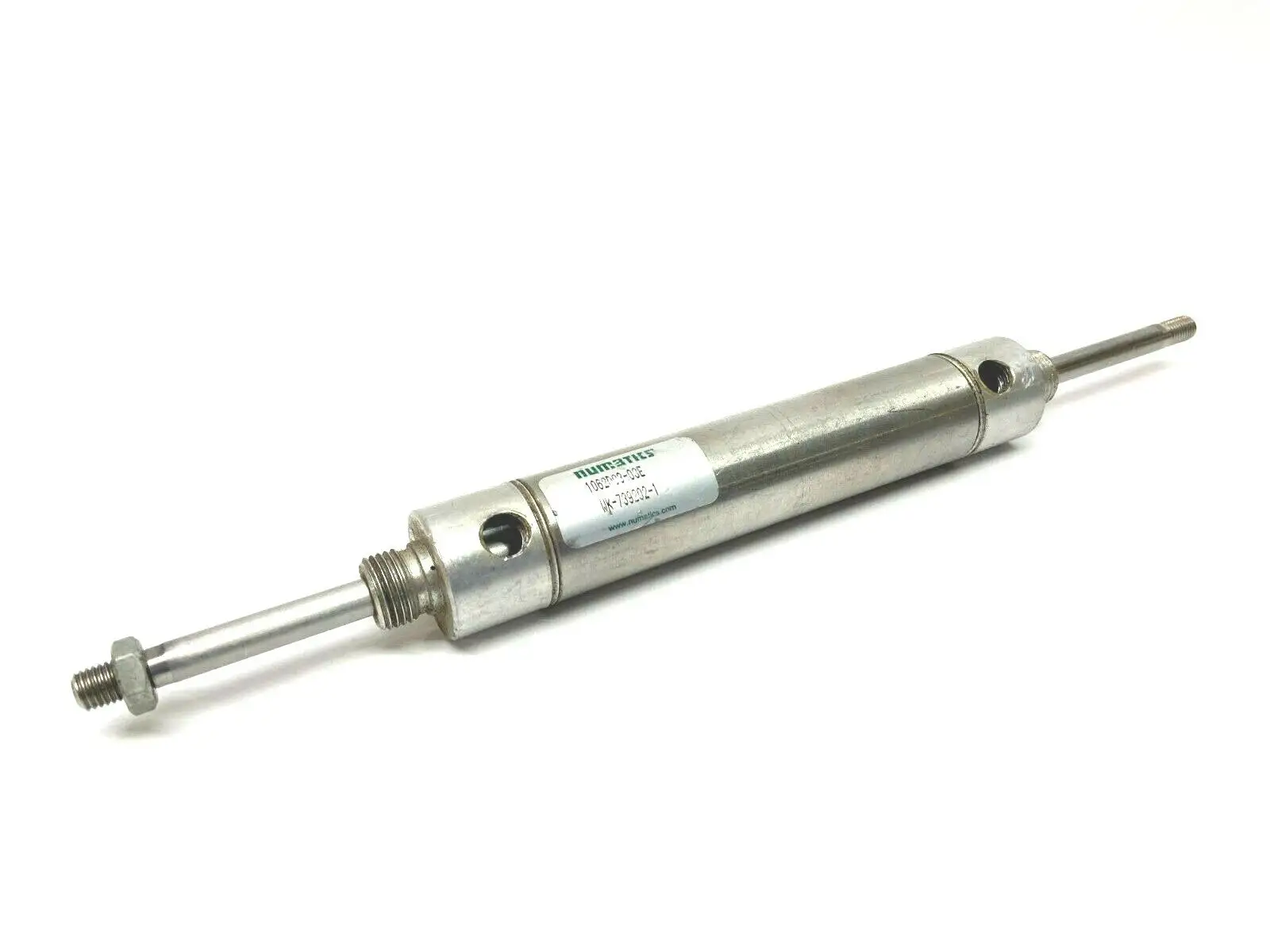 USED NUMATICS 1-1/16" BORE DOUBLE ACTING PNEUMATIC CYLINDER