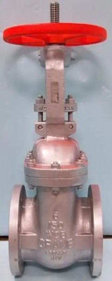 QTY. 1. CRANE VALVE 6" 150 WCE 180443 J16 WCE 1900...