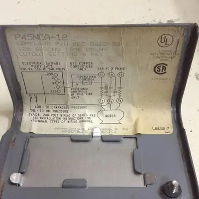 USED JOHNSON CONTROLS P45NCA-12