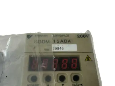 YASKAWA ELECTRIC SGDM-15ADA SIGMA SERVOPACK REFURBISHED