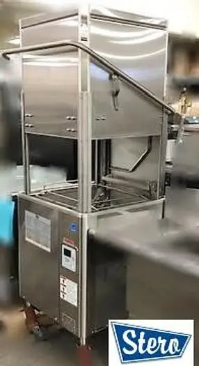 Stero High Temp Pass Thru Dishwasher