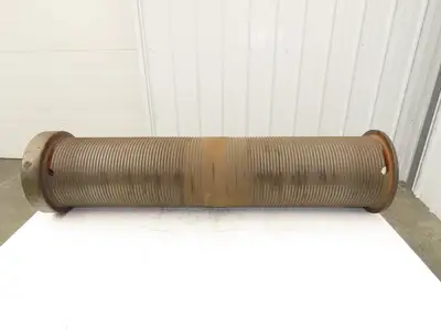 P&H Cleveland Tramrail 4 Ton Bridge Crane Hoist Wire Rope Cable Drum 28' Lift