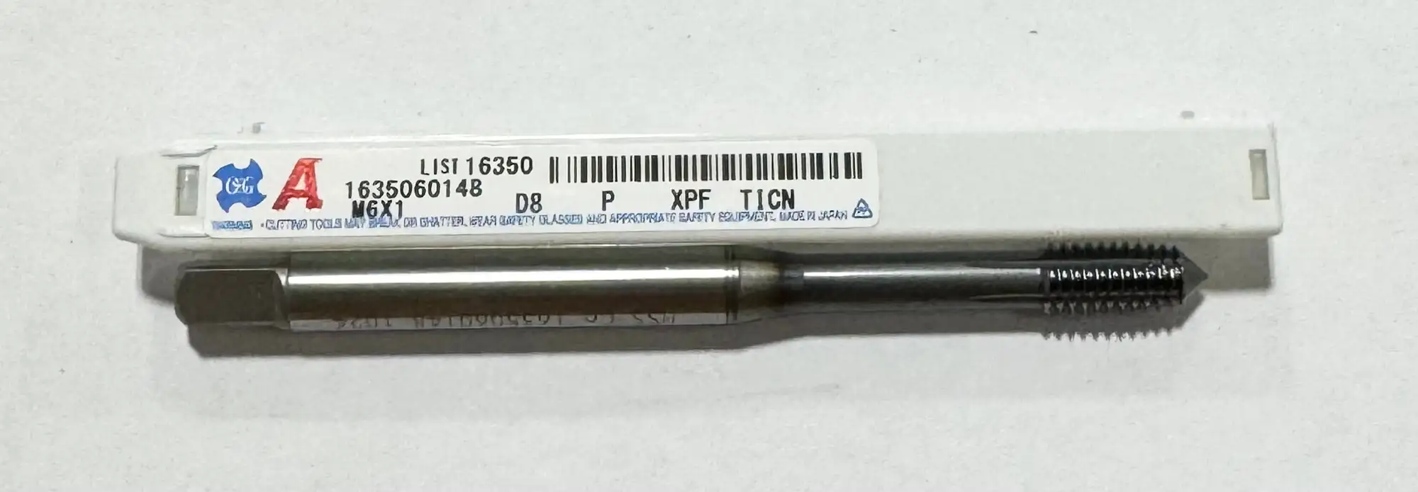OSG M6 x 1mm Cobalt Thread Forming Plug Tap 6H TiCN Coated