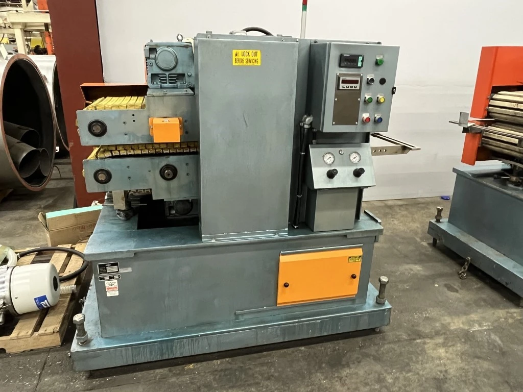 15" x 50" Conair/Metaplast Cleated Puller, Model PC8-50SP, AC Individually Driven Belts