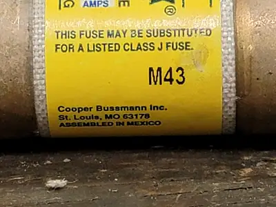USED BUSSMANN LPJ-40SP
