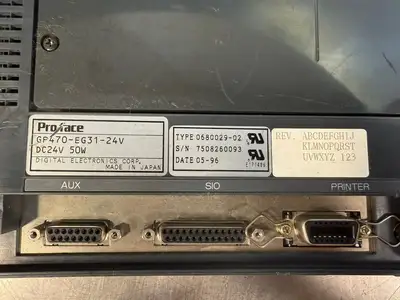 Pro-Face GP470-EG31-24V DC24v 50w Touch Screen (8.3.5)