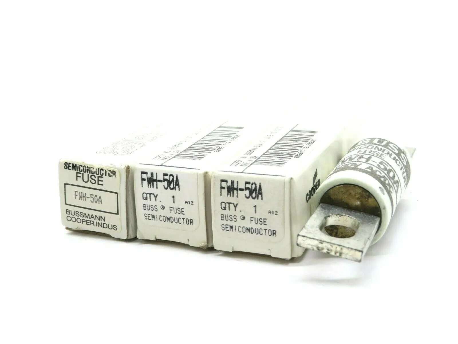 3 NEW BUSSMANN FWH-50A FUSES FWH50A