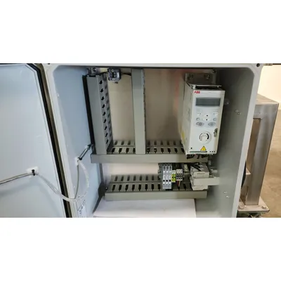 Used 6"W X 52"L Ohlson Modular Indexing Belt Conveyor
