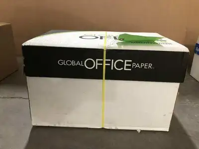 Global Office GO851120 8.5″ X 11″ Legal Copy Paper ; Bright White -NIB of 5000
