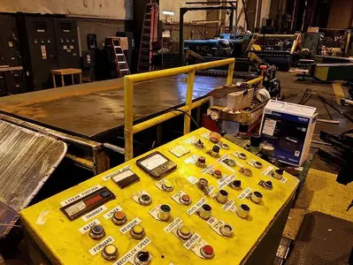 48" X 25,000 LBS. STAMCO SLITTING LINE (USED)