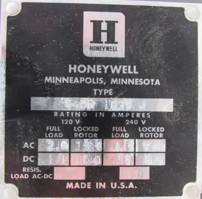 NEW HONEYWELL S43B-1035 SAIL SWITCH S43B10351