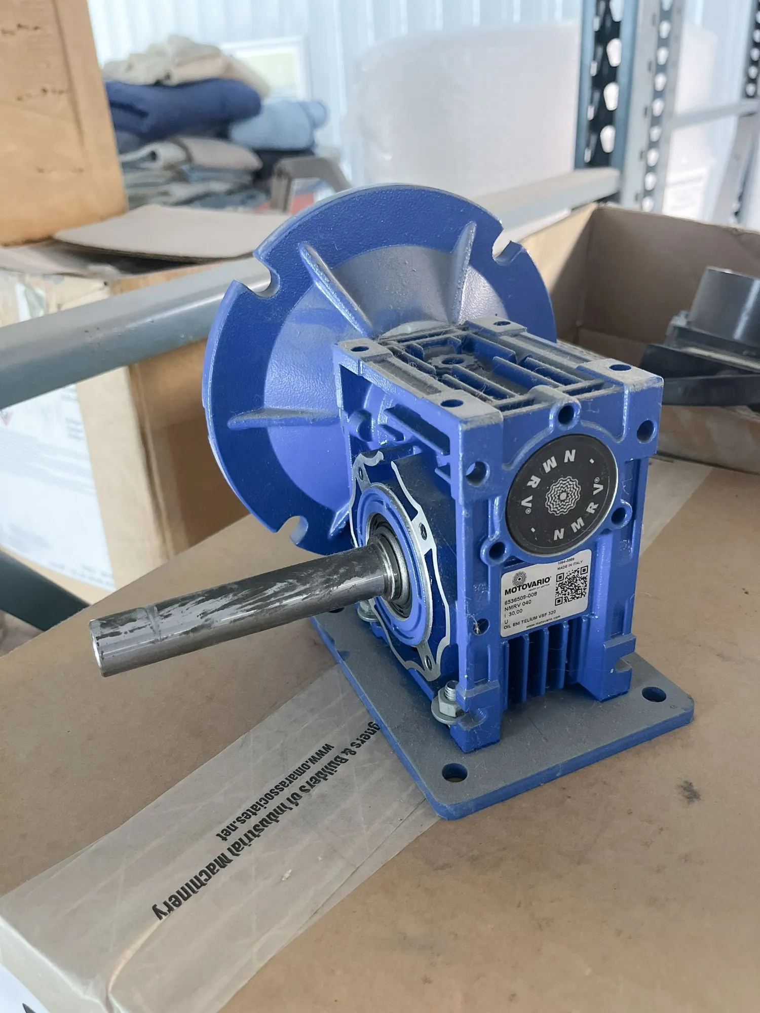 USED MOTOVARIO NMRV 040