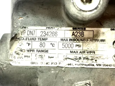 USED FESTO HIGH‑PRESSURE PNEUMATIC REGULATOR 233760