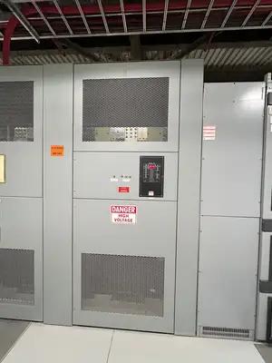LV Double-Ended Unit Substation - 2 x 2000/3000kVA, 13.8kV Transformers w/ 600V MAGNUM DS Switchgear