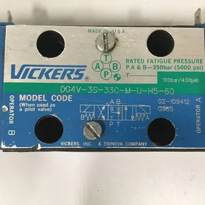 USED VICKERS DG4V-3S-33C-M-U-H5-60