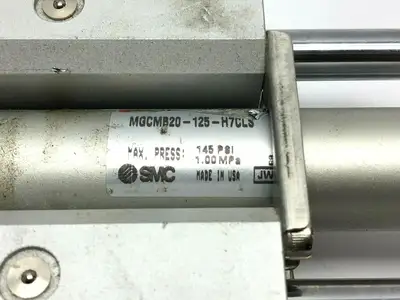 Used SMC MGCMB20-125-H7CLS Pneumatic Cylinders Michigan US | Maverick Industrial Sales #1393395