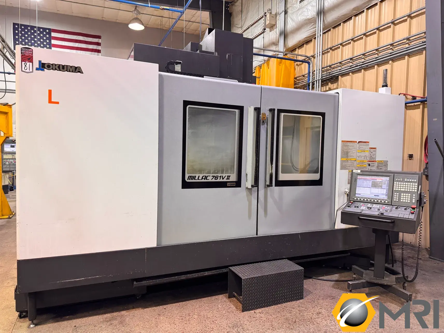 2017 OKUMA MILLAC 761VII VERTICAL MACHINING CENTER | JS 7612615