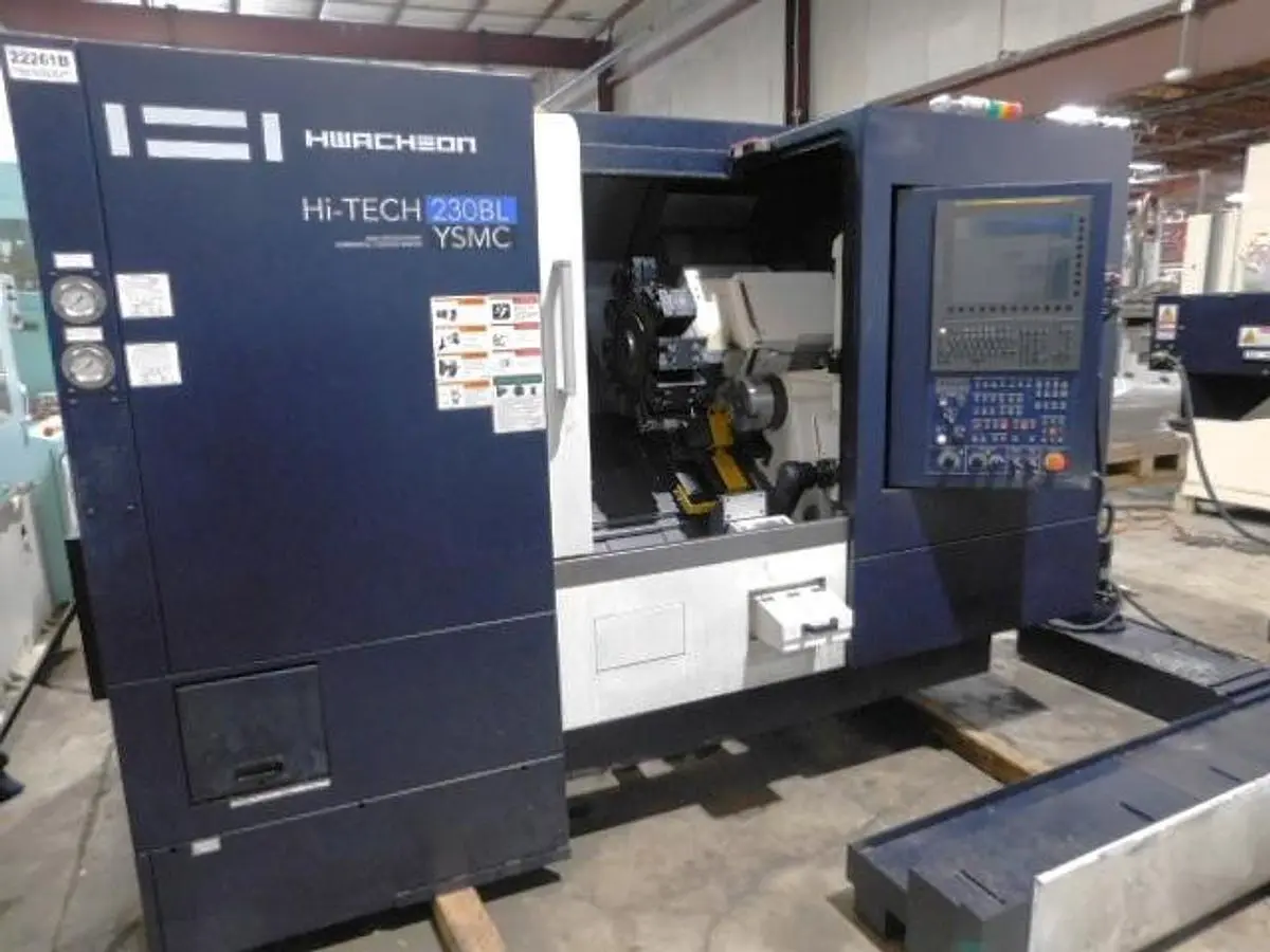 USED 2021 HWACHEON HI-TECH 230BL YSMC