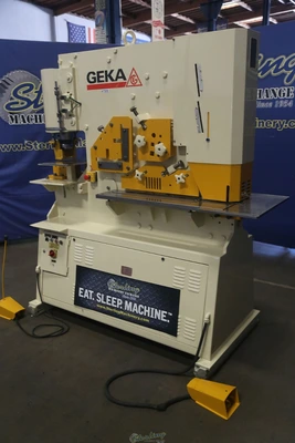 Used GEKA HYD 100 Ironworkers California US | Sterling Machinery Exchange #1466791