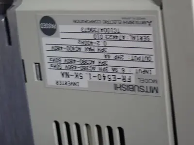 USED MITSUBISHI ELECTRIC FRE5401.5KNA
