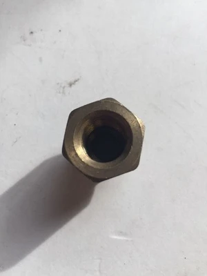 *New* 1/4" X 1/8" Brass Reducer Coupling (Lot Of 6) *Warranty*