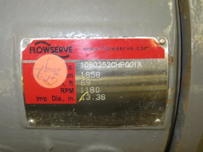 USED Durco Flowserve MK3STD