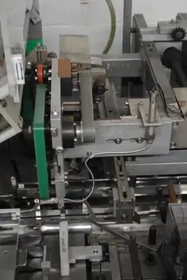 Uhlmann model C100 Cartoner with blister feed