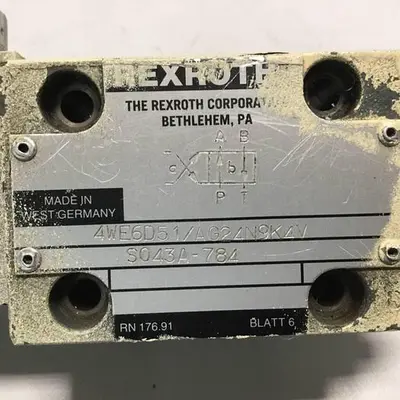 USED REXROTH 4WE6D51AG24V9K4V