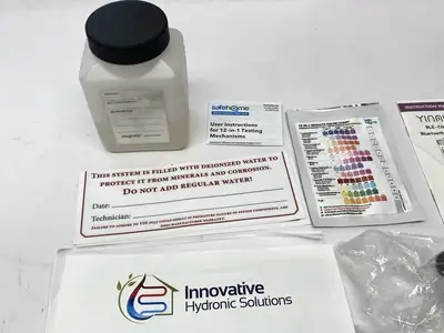 USED INNOVATIVE HYDRONIC SOLUTIONS MAGNETIC ANALYZING MEASURING KIT