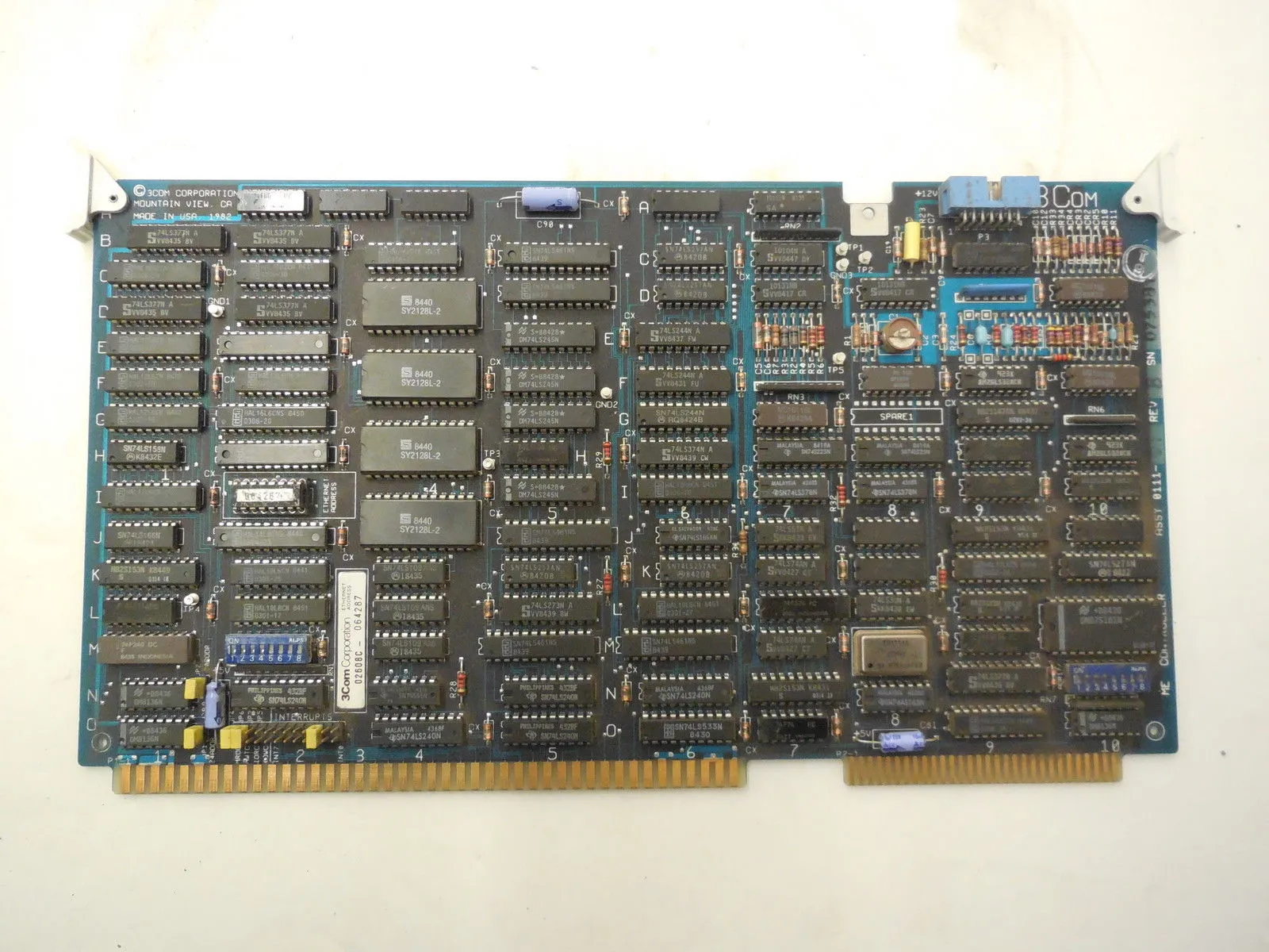 USED 3COM CORP. 02608C-064287 ETHERNET CONTROLLER ASSY. #0111-01 02608C064287 011101