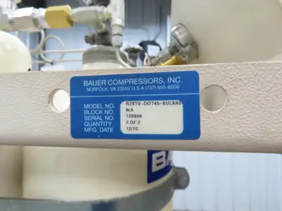 Used BAUER _UNKNOWN_ Pressure Tanks Indiana US | Arrow Industrial #1411471